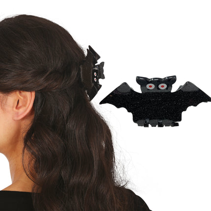 Barrette à cheveux chauve-souris 7cm