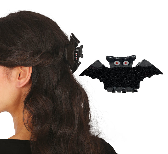 Barrette à cheveux chauve-souris 7cm