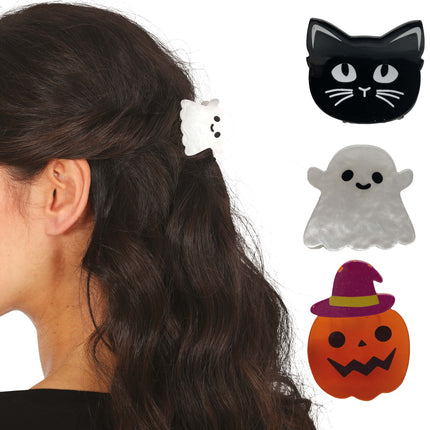 Pince à cheveux d'Halloween 3pcs