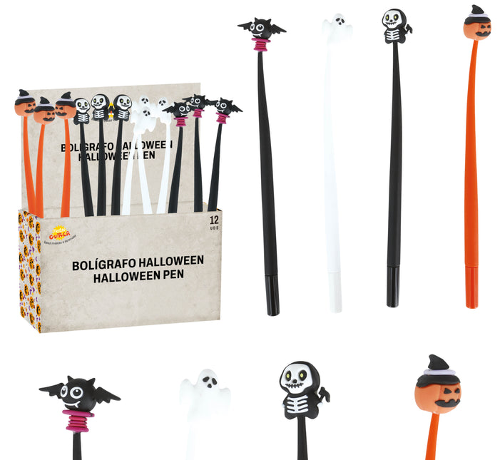 Stylo d'Halloween 22cm 12pcs