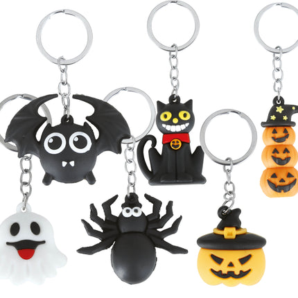 Cadeaux d'Halloween Porte-clés 4.5cm 6pcs