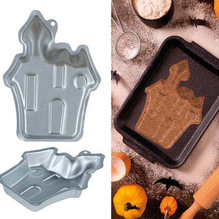 Moule à biscuits Halloween Château 27cm