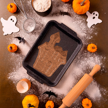 Moule à biscuits Halloween Château 27cm