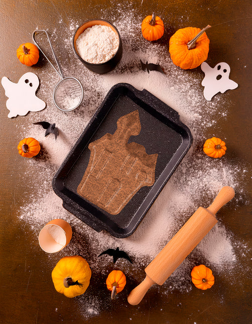 Moule à biscuits Halloween Château 27cm