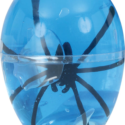 Oeufs d'Halloween avec araignée 6cm 12pcs
