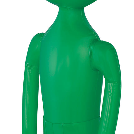Alien gonflable vert 90cm
