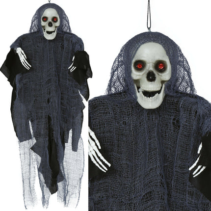 Halloween Poupée Squelette Avec Tunique 40cm