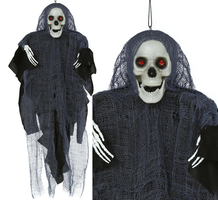 Halloween Poupée Squelette Avec Tunique 40cm