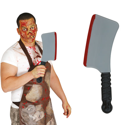 Faux couteau d'Halloween 33cm
