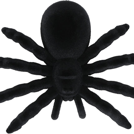 Fausse araignée noire 14cm