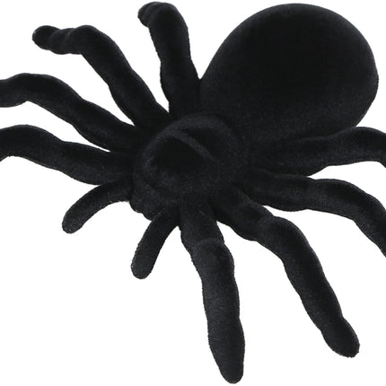 Fausse araignée noire 14cm