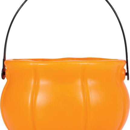 Seau d'Halloween Citrouille 11cm