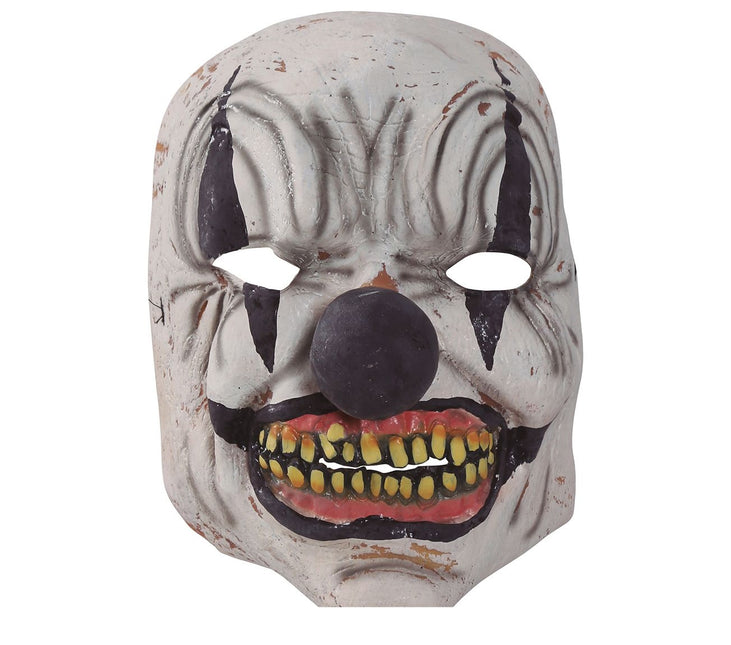 Masque de clown d'Halloween noir