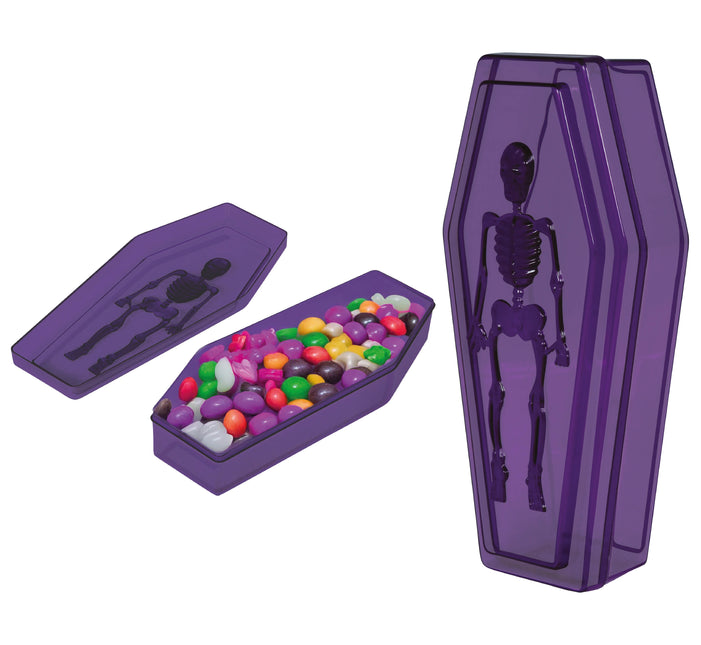 Bol à bonbons d'Halloween violet 19cm