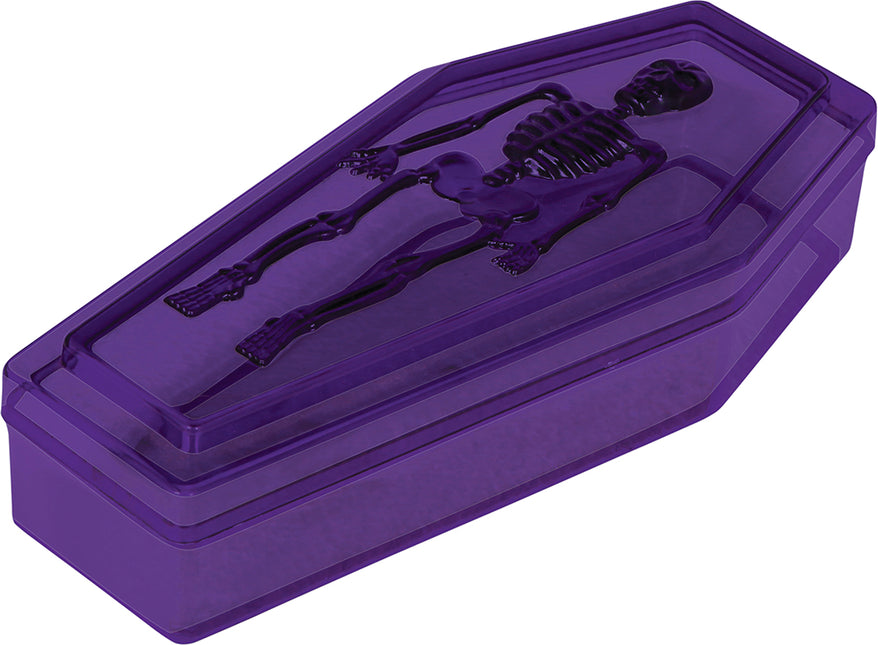 Bol à bonbons d'Halloween violet 19cm
