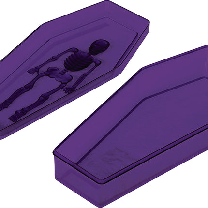 Bol à bonbons d'Halloween violet 19cm