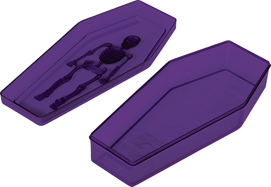 Bol à bonbons d'Halloween violet 19cm