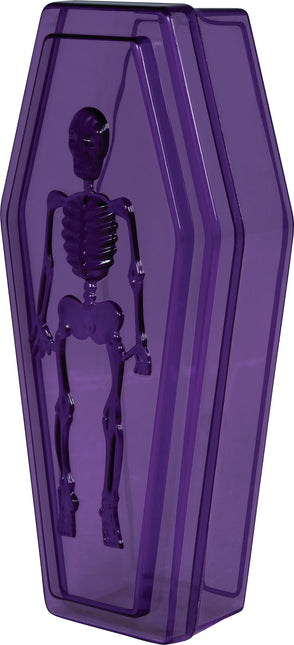 Bol à bonbons d'Halloween violet 19cm