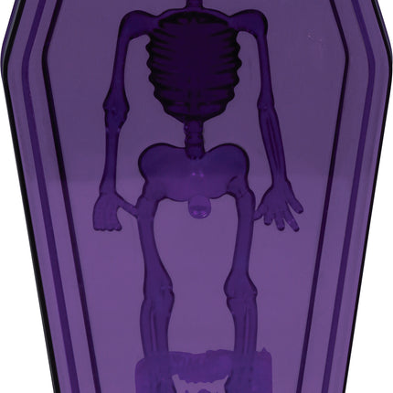 Bol à bonbons d'Halloween violet 19cm