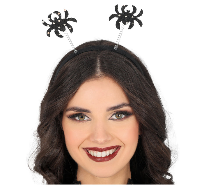 Araignées noires en bandeau