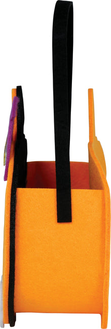 Panier d'Halloween Citrouille 16cm