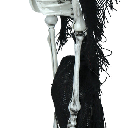 Squelette d'Halloween avec capuche 45cm
