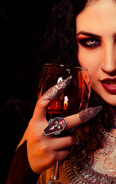 Anneau cercueil d'Halloween