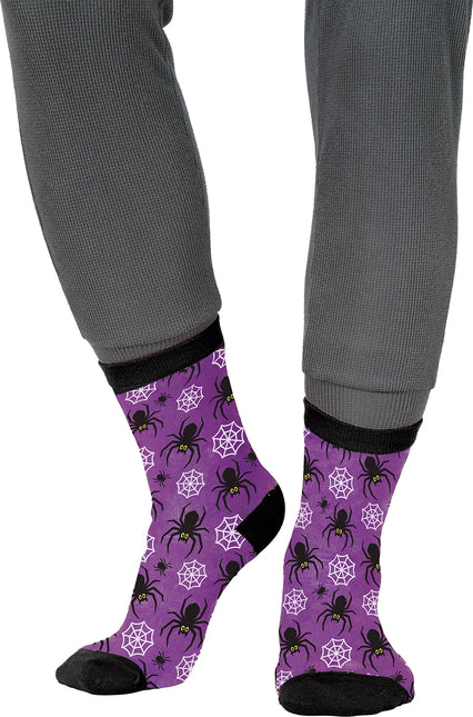 Chaussettes d'Halloween Araignées