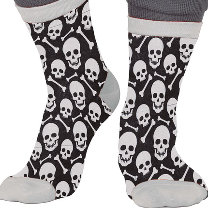 Chaussettes d'Halloween Crânes