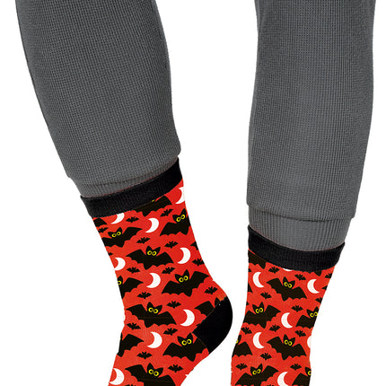 Chaussettes d'Halloween Chauve-souris