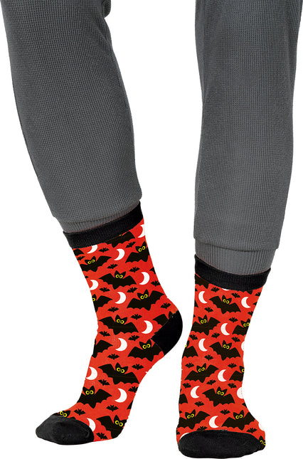 Chaussettes d'Halloween Chauve-souris