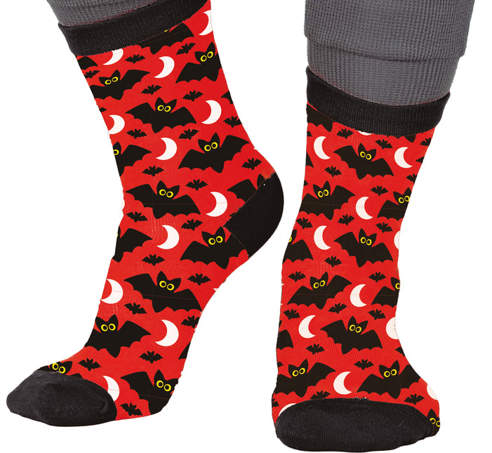 Chaussettes d'Halloween Chauve-souris