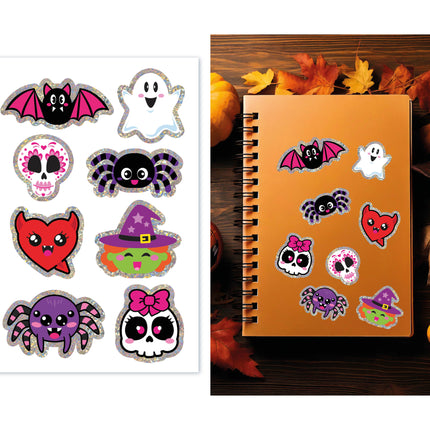 Autocollants d'Halloween Araignée