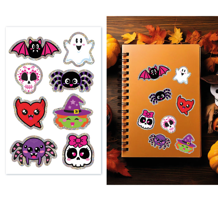 Autocollants d'Halloween Araignée