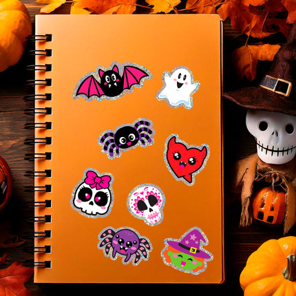 Autocollants d'Halloween Araignée