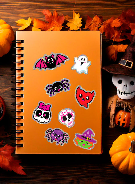 Autocollants d'Halloween Araignée