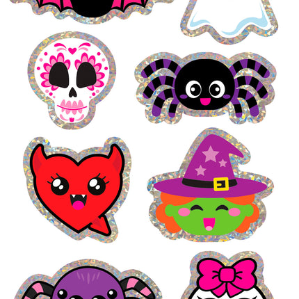 Autocollants d'Halloween Araignée