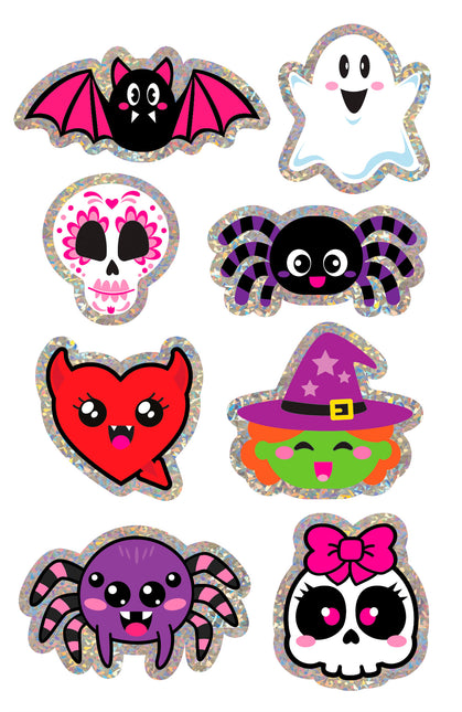 Autocollants d'Halloween Araignée