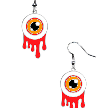 Boucles d'oreilles Halloween Boules d'yeux
