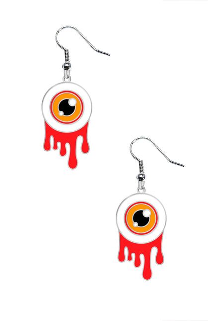 Boucles d'oreilles Halloween Boules d'yeux