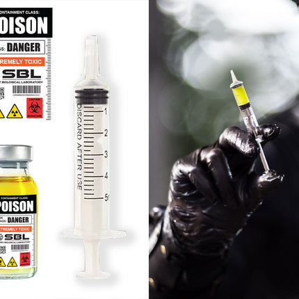 Halloween Faux flacon pulvérisateur Poison