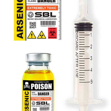 Halloween Faux flacon pulvérisateur Poison
