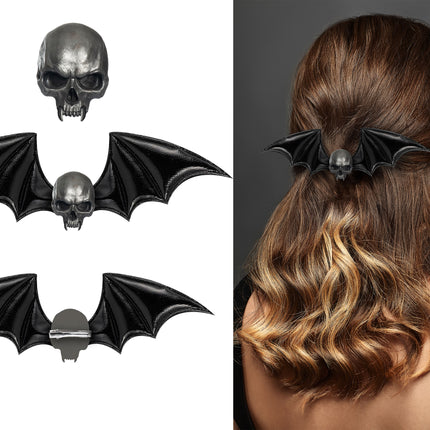 Barrette à cheveux chauve-souris 13cm