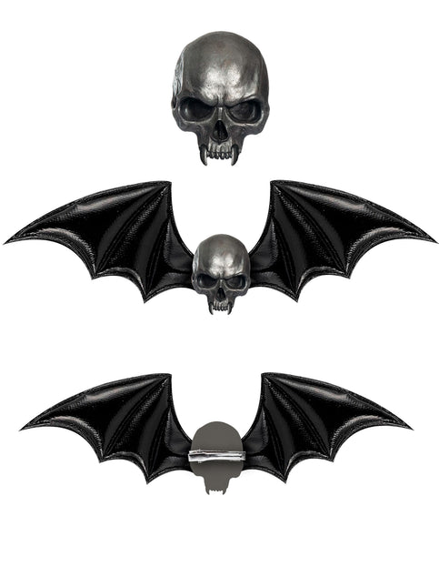 Barrette à cheveux chauve-souris 13cm