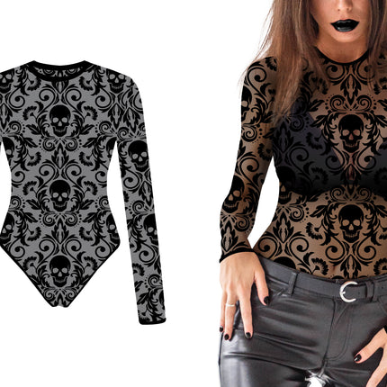 Chemise en dentelle noire