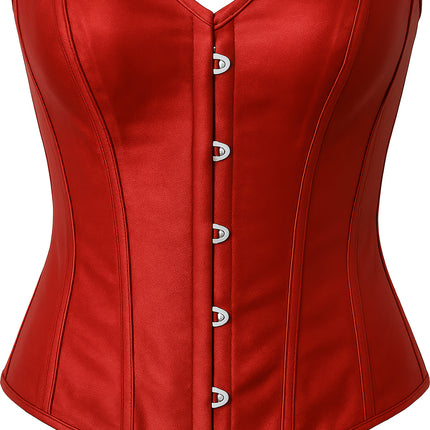 Dames à corset rouge