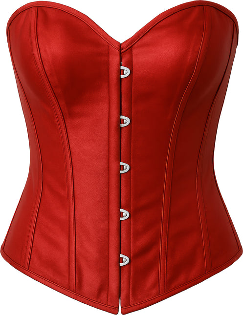 Dames à corset rouge