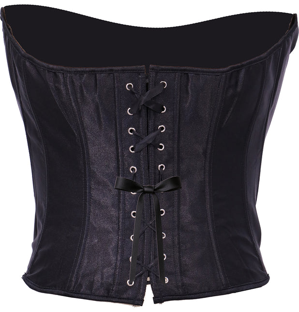 Corset noir pour femmes