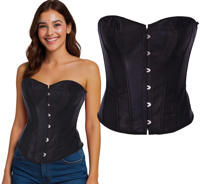 Corset noir pour femmes