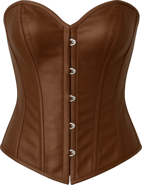 Corset marron pour dames